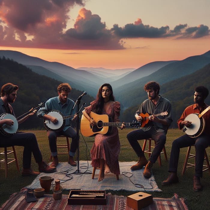 Appalachian Mountain Folk Band: Soulful Music and Culture