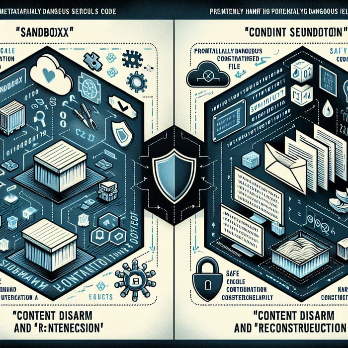 Sandboxing vs. Content Disarm: Cyber Security Comparison
