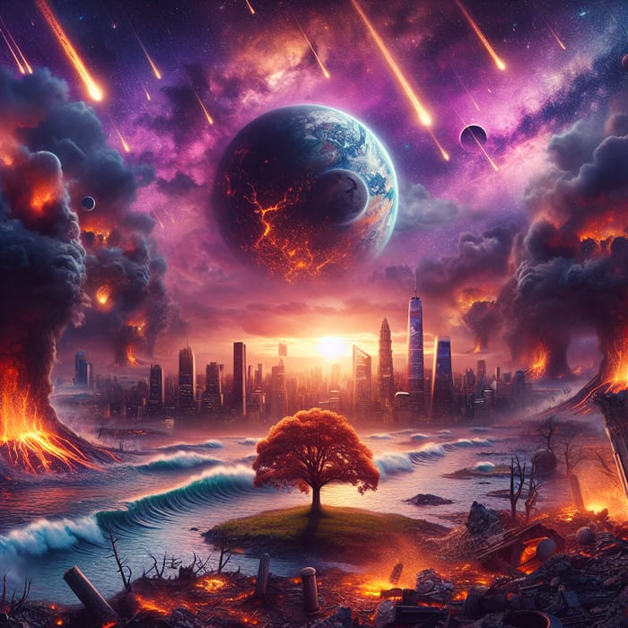 End of the World: A Surreal Apocalyptic Imagery
