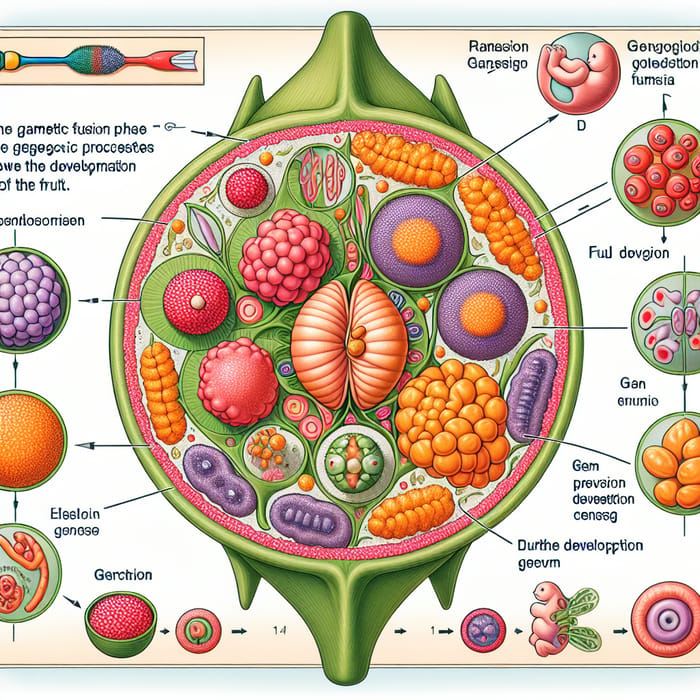 Embryo Development & Fruit Formation: Gametic Fusion Phase
