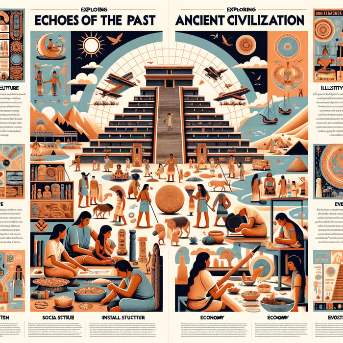 Explore Ancient Civilizations: Visual Poster Design