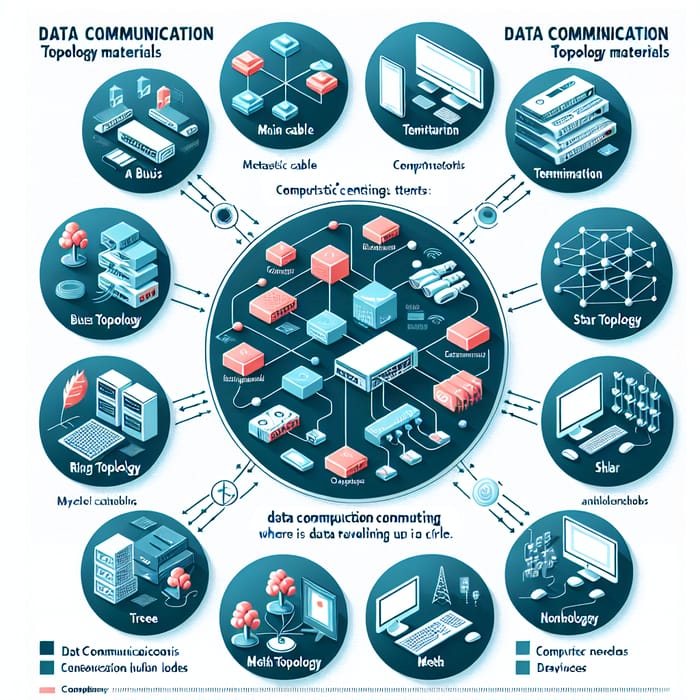Data Communication Topology Materials: Types & Settings Illustrated