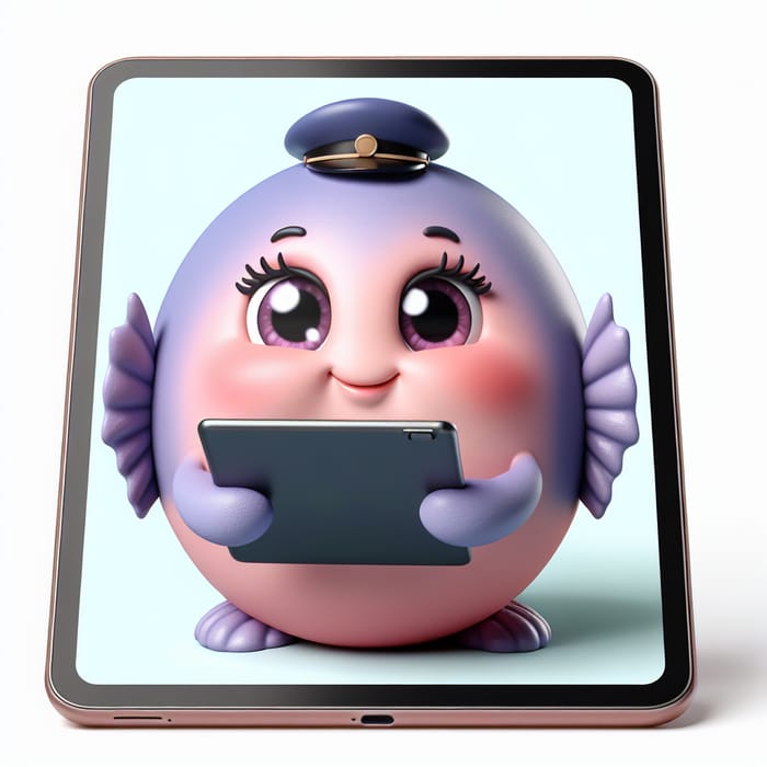 Mrs. Puff Guarding iPad in Spongebob's World