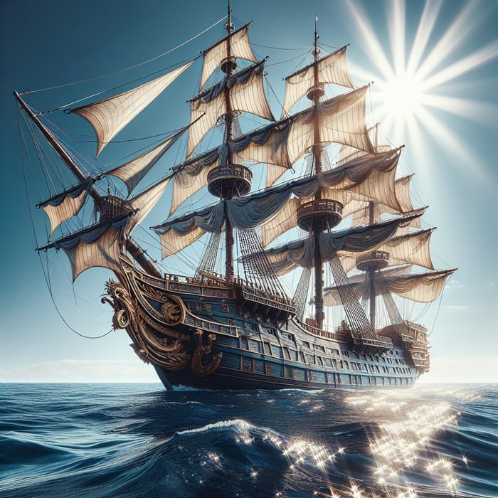 Mighty Seafarer Ship | Grand Nautical Masterpiece
