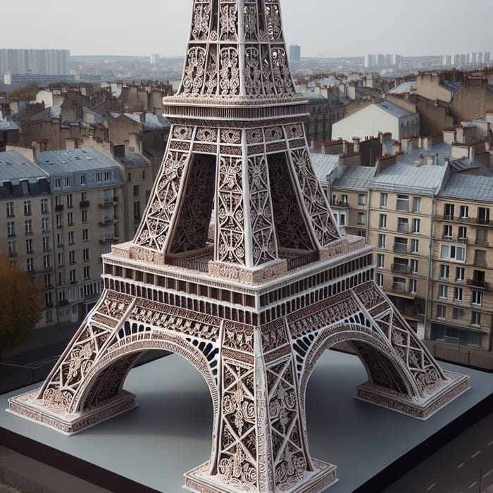 Eiffel Tower Sized Cake | Architectural Dessert Artwork