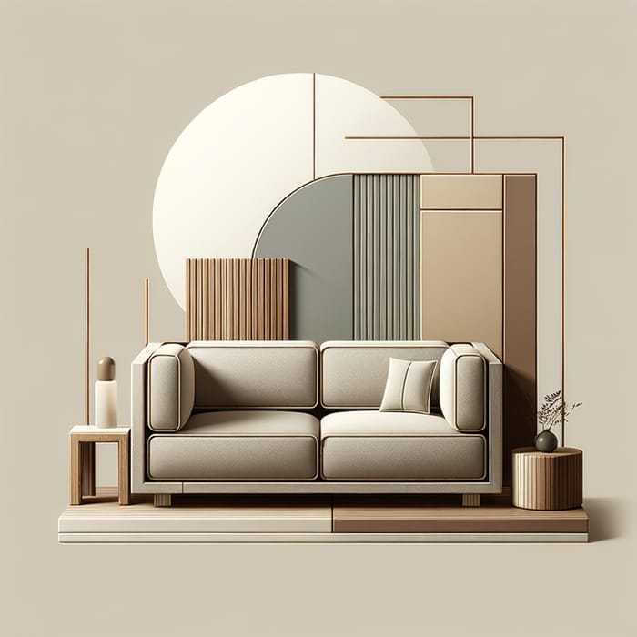 Sleek Single Seater Sofa | Modern Minimalist Design