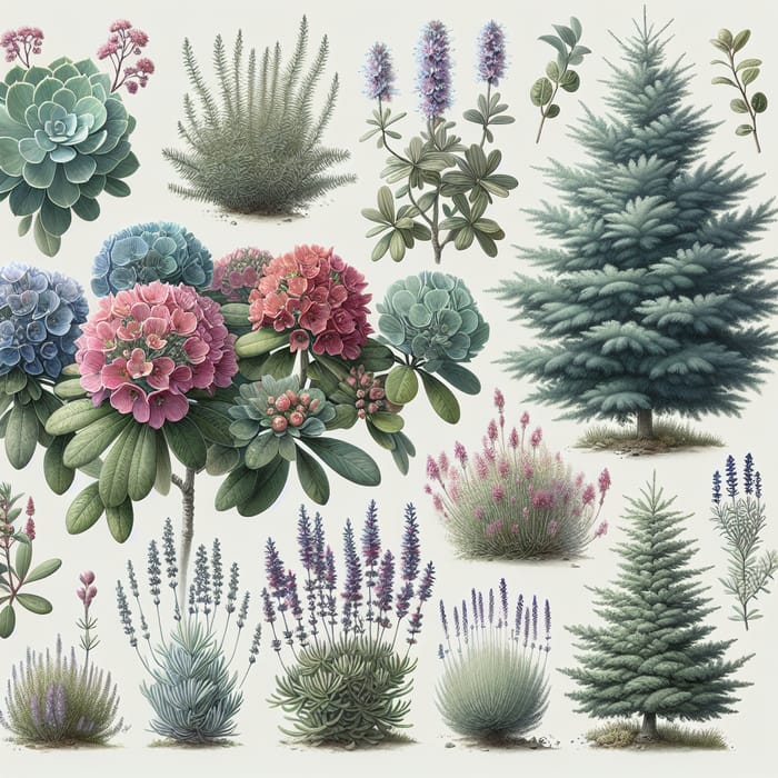 Exquisite Plant Collection Featuring Cape Blanco, Glauca Globosa, Nidiformis & More