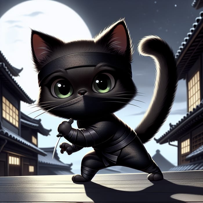 Ninja Cat: The Stealthy Feline Warrior