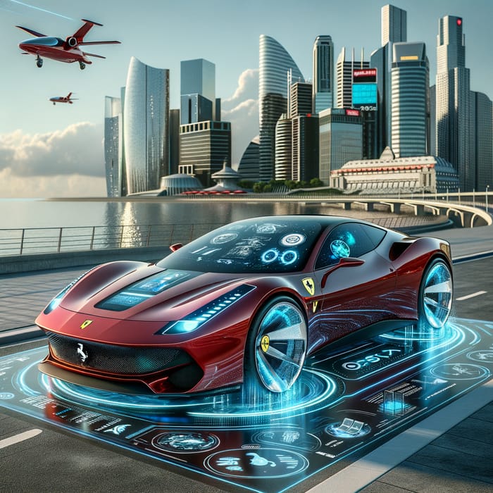 Ferrari from Year 3000 | Futuristic Concept Design