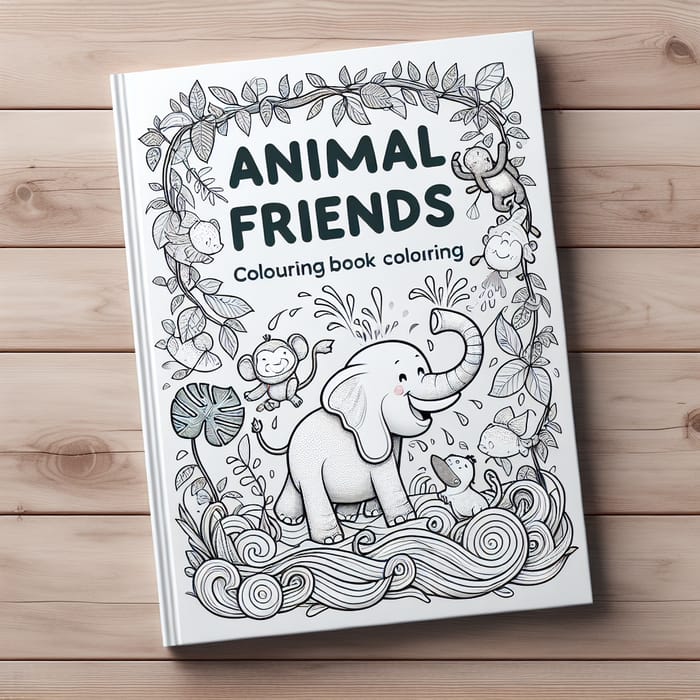 Animal Friends Colouring Activity Book