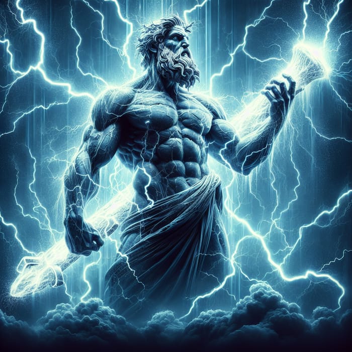 Powerful Zeus: God of Thunder and Lightning in Greek Mythology