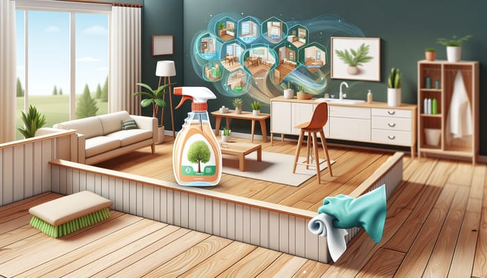 Eco-Friendly Family Home Cleaning Scene | Green Lifestyle Benefits