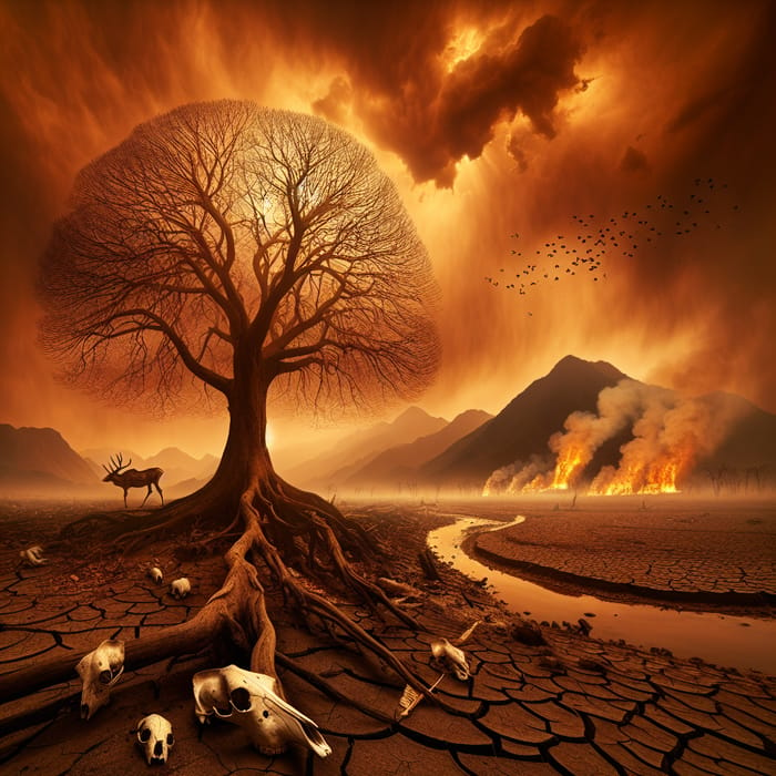 Climate Change Impacts - Visual Representation