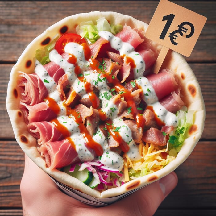 Authentic 1€ Kebab | Affordable & Tasty Option