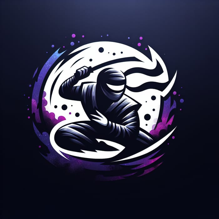 PEEPX Ninja Logo Design | Bold Typography & Mysterious Aura