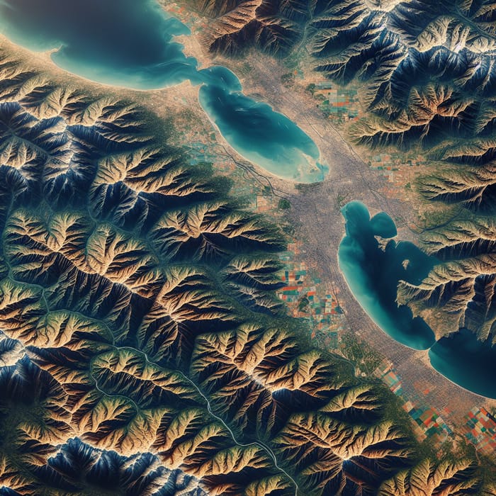 Discover Azerbaijan's Diverse Terrain: Aerial Exploration