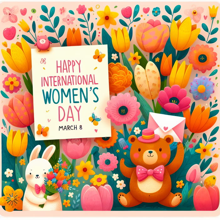 Funny International Women's Day Card | March 8 Greeting