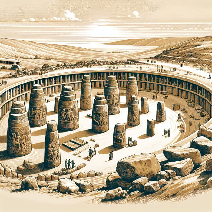 Ancient Göbeklitepe: Neolithic Temple Complex in Şanlıurfa, Turkey