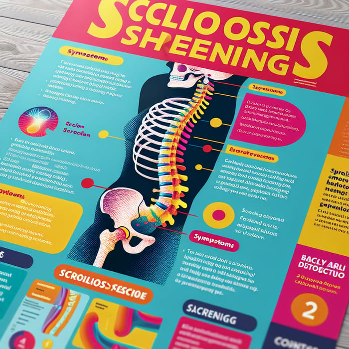 Scoliosis Screening Poster: Symptoms, Process & Benefits