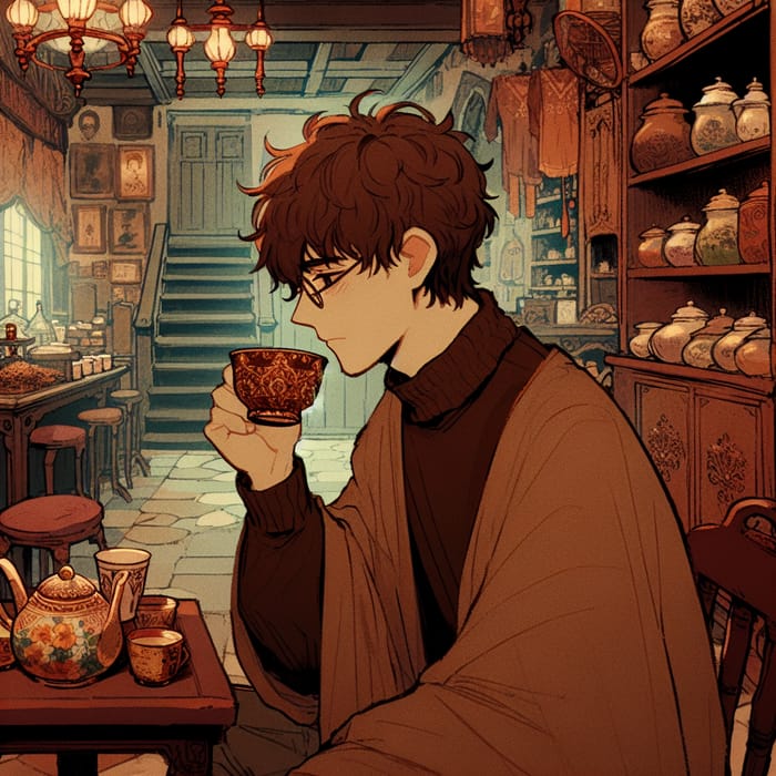 Yarik's Mysterious Tea Shop Visit