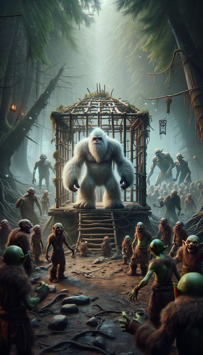 Enthralling Yeti Captivity: Goblins, Zombies - Fantasy World