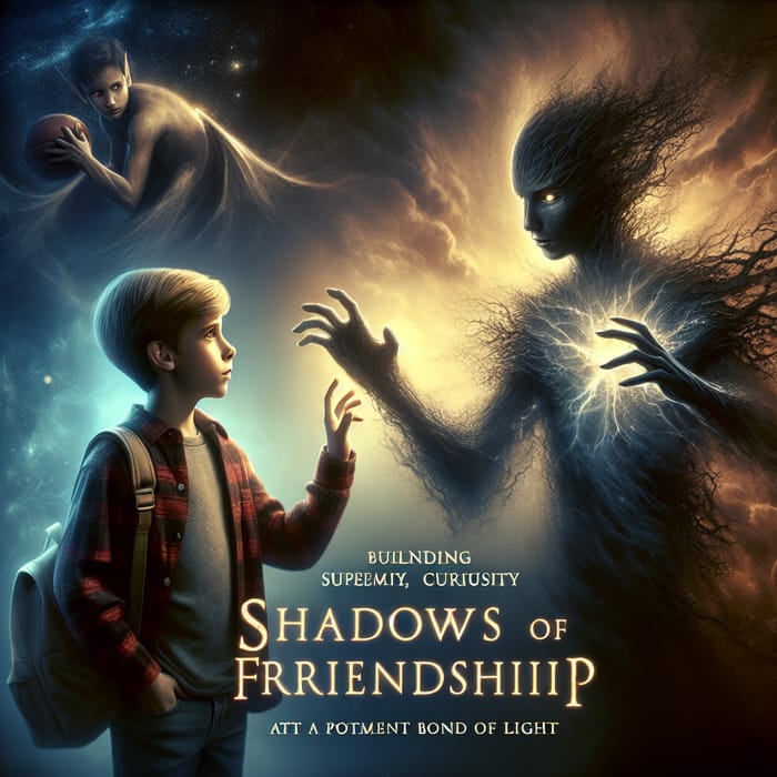 Kid's Dark Companion - Fantasy Movie Cover Art