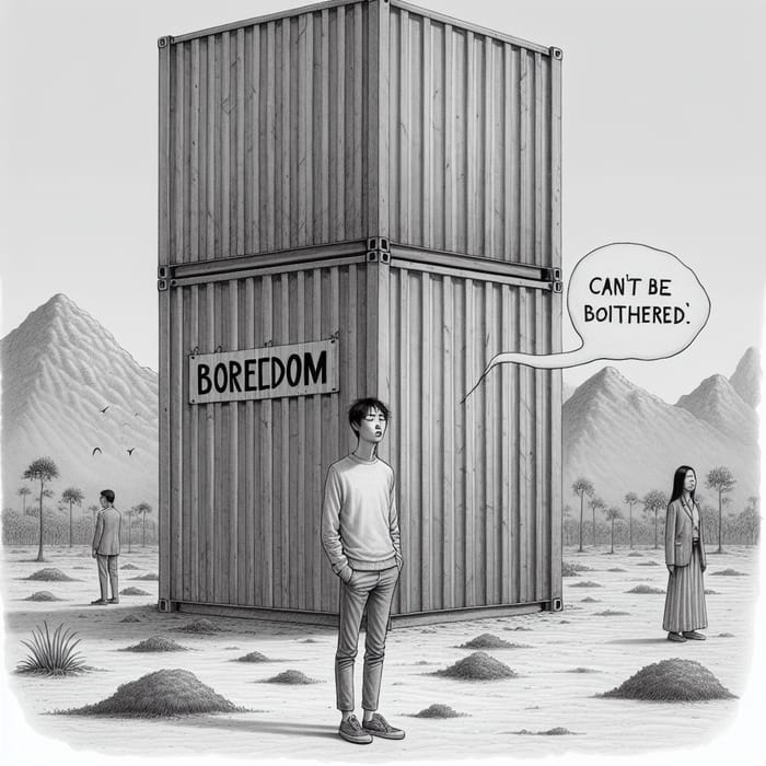 Can't be Bothered Container: A Monument of Apathy