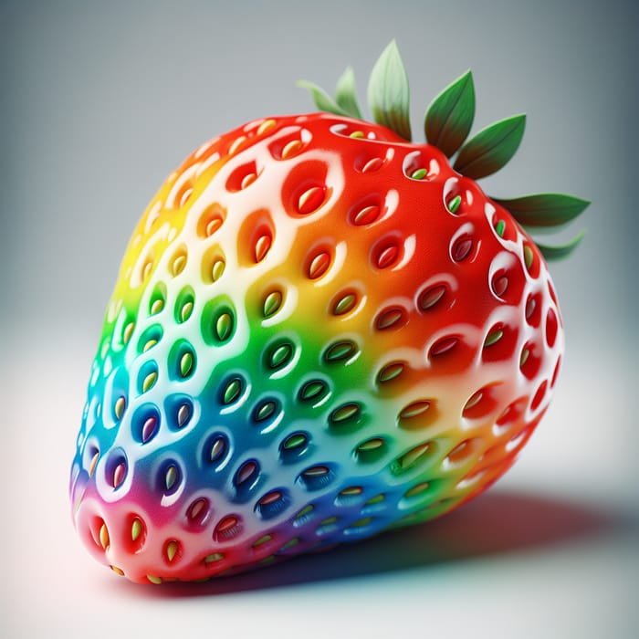 Rainbow Strawberry: Colorful Treat