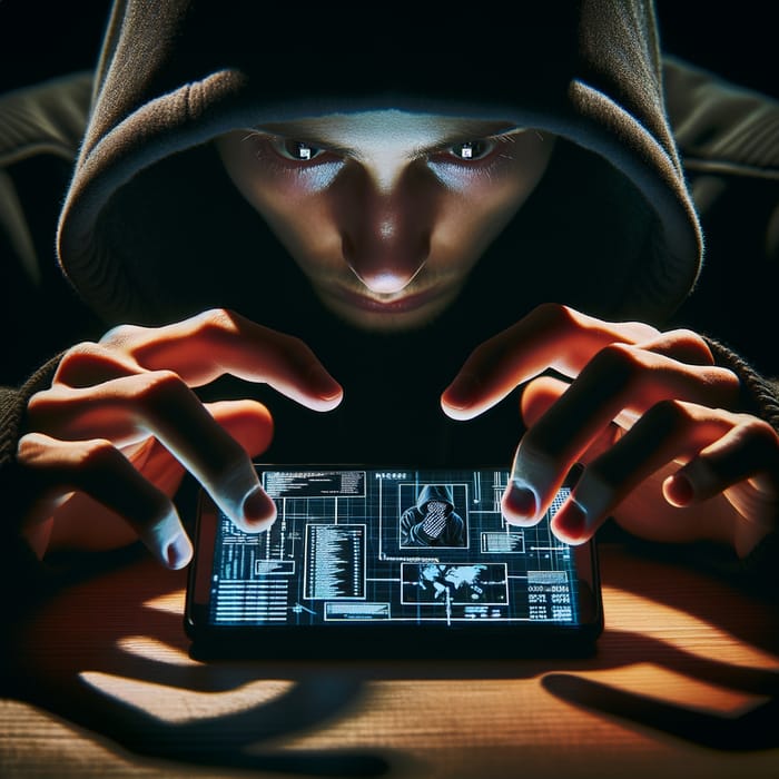 Wild Hacker Breaching Smartphone | Cybersecurity Scene