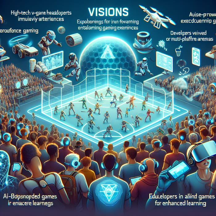 Visions of Future Gaming: VR, ESports, AI, Multi-Platform & Blockchain