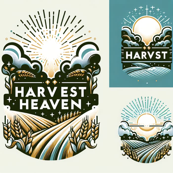 Harvest Heaven Logo Design | Abundant & Serene Concept