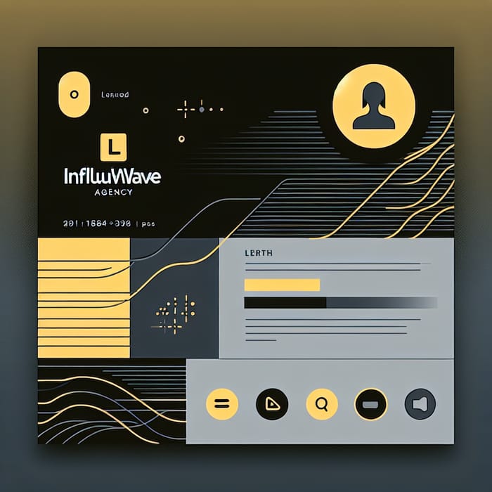 Custom LinkedIn Profile Background Design | Influwave Agency