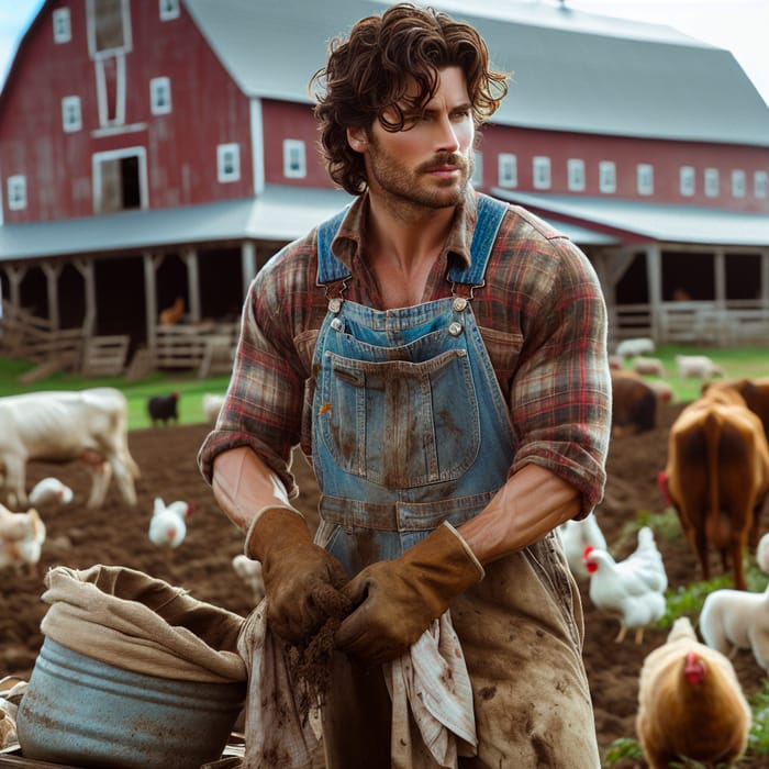 Keanu Reeves Lookalike: Farm Life & Livestock Duties