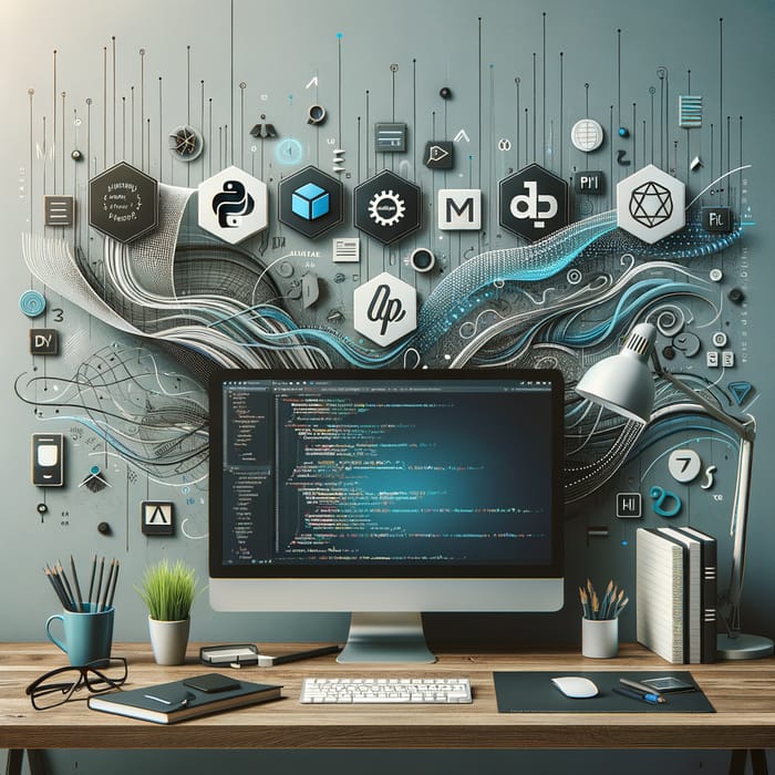 Professional Web Developer Banner | LinkedIn | AI Art Generator | Easy ...