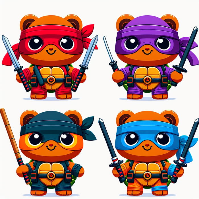 Cheburashka Ninja Turtles | Cartoon Characters