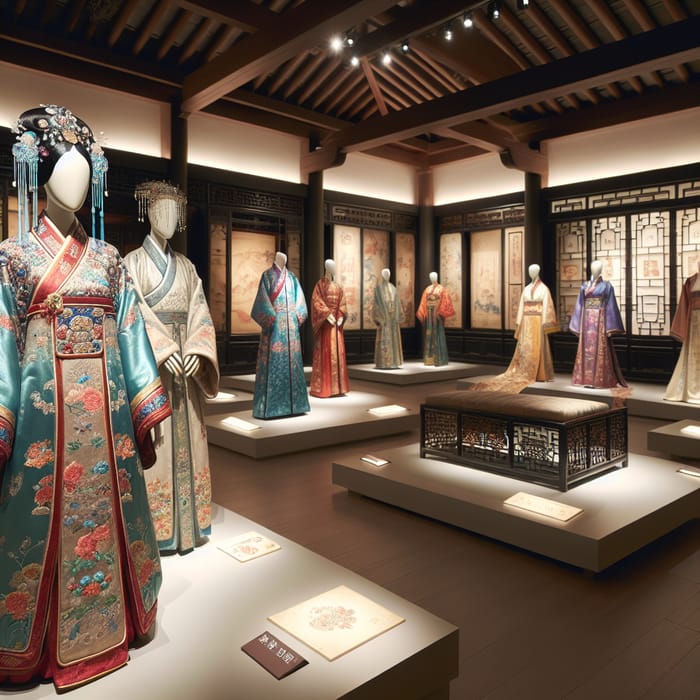 Old Qian Dynasty Clothing Exhibition | Traditional Attires Showcase