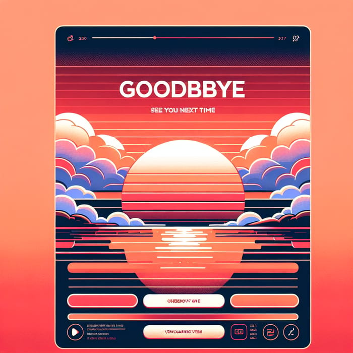 Goodbye Sunset Wallpaper | For Your Stream Ending