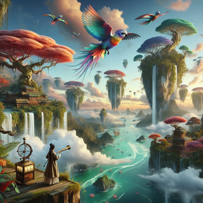 Pushing Creative Boundaries: Fantastical World with Floating Islands ...