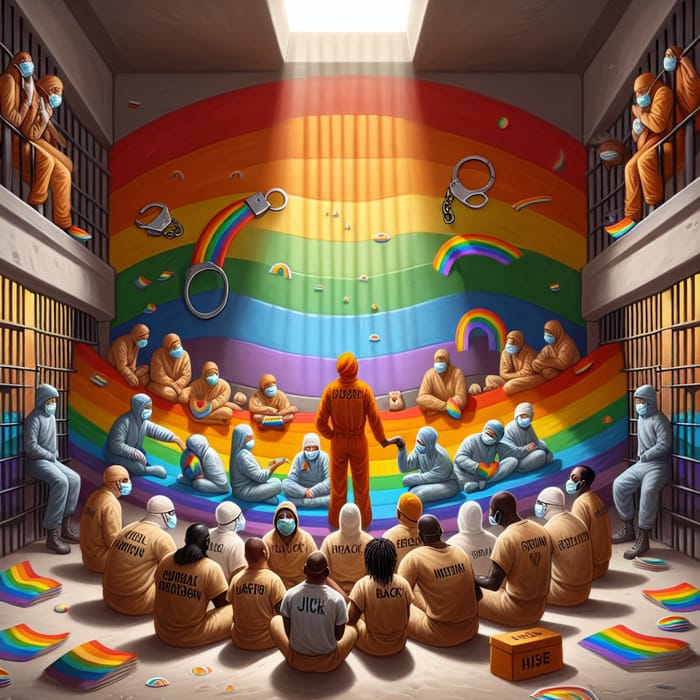 Strength Amid Struggle: LGBTQ+ Community Unity in Pandemic Prisons