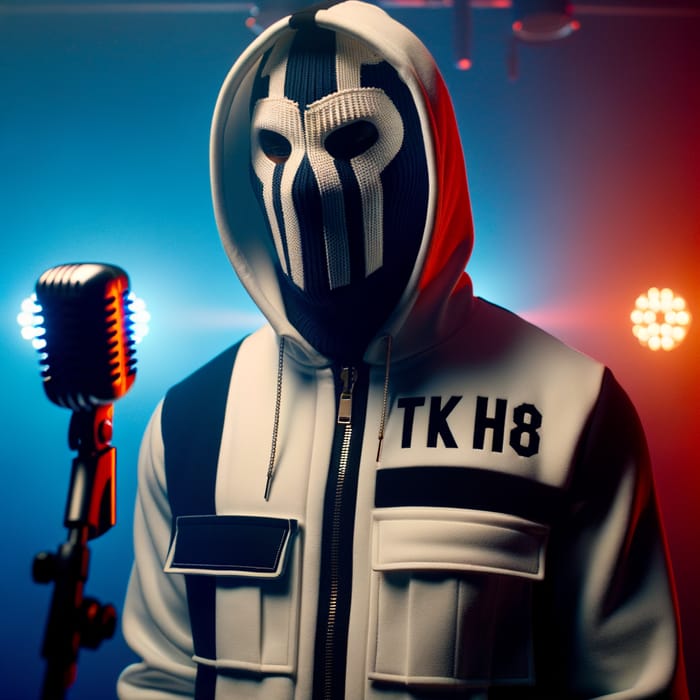 Masked UK Drill Rapper at TKH⁸ Performance