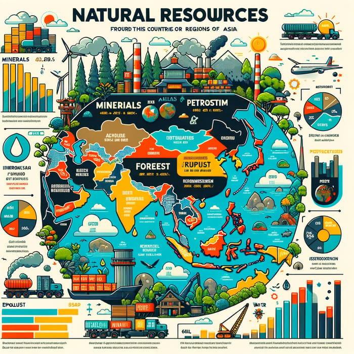 Natural Resources in Asia: A Detailed Overview by Country