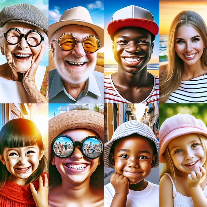 Diverse Smiles of Joy and Happiness | Multicultural Collection Diverse Smiles of Joy and Happiness | Multicultural Collection