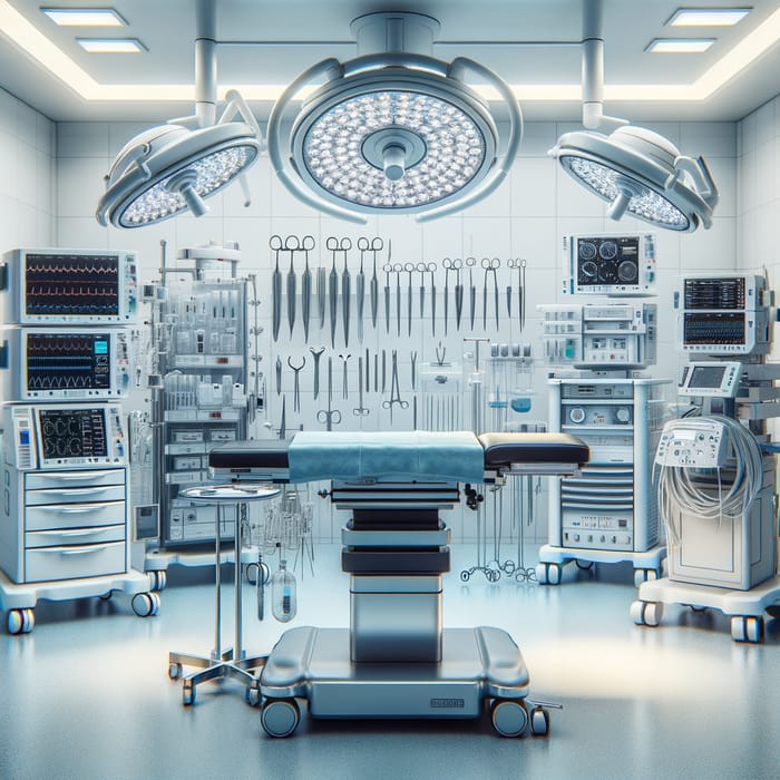 Classified Medical Equipment in Operating Room