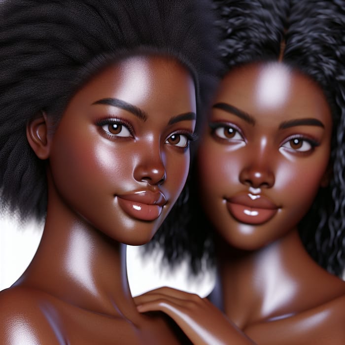 Perfect Hair & Glowing Skin: Black Woman's Beauty & Confidence