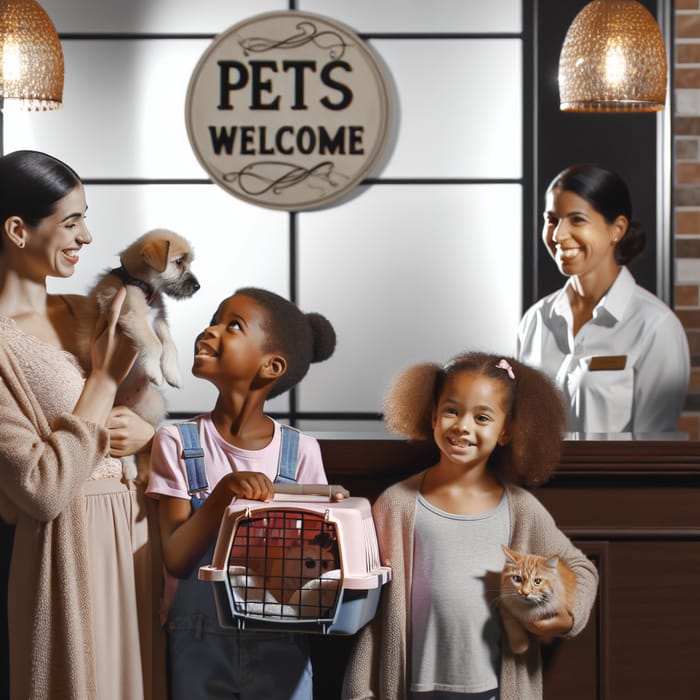 Inviting Pet-Friendly Hotel Lobby for Families | Hotel Name