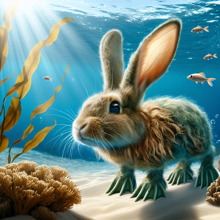 Coneja del Mar: Underwater Bunny with Special Adaptations