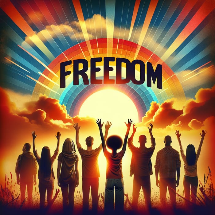 Freedom Album Cover: Hope, Unity, and Liberation