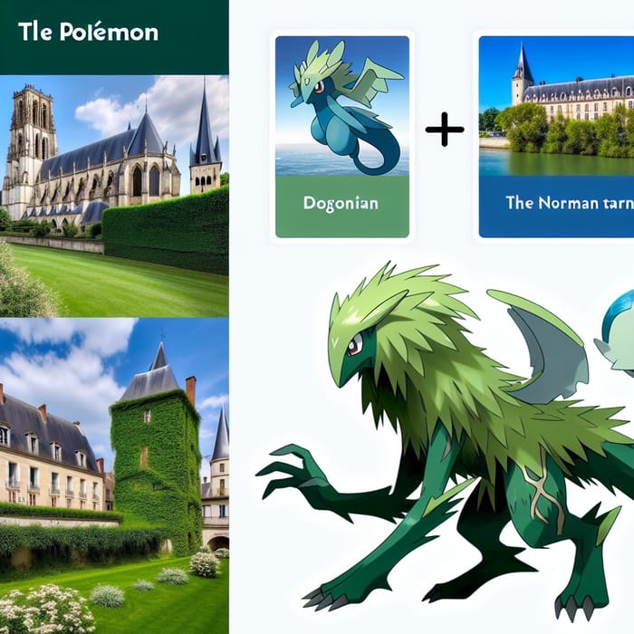 Evreux Pokemon | Unique Creature from Normandy, France