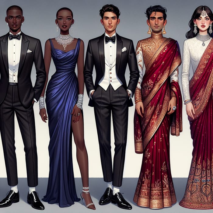 Formal Attire Collection | Exquisite Global Elegance