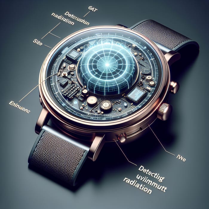State-of-the-Art UV Detecting Watch | Streamlined No-Frills Design